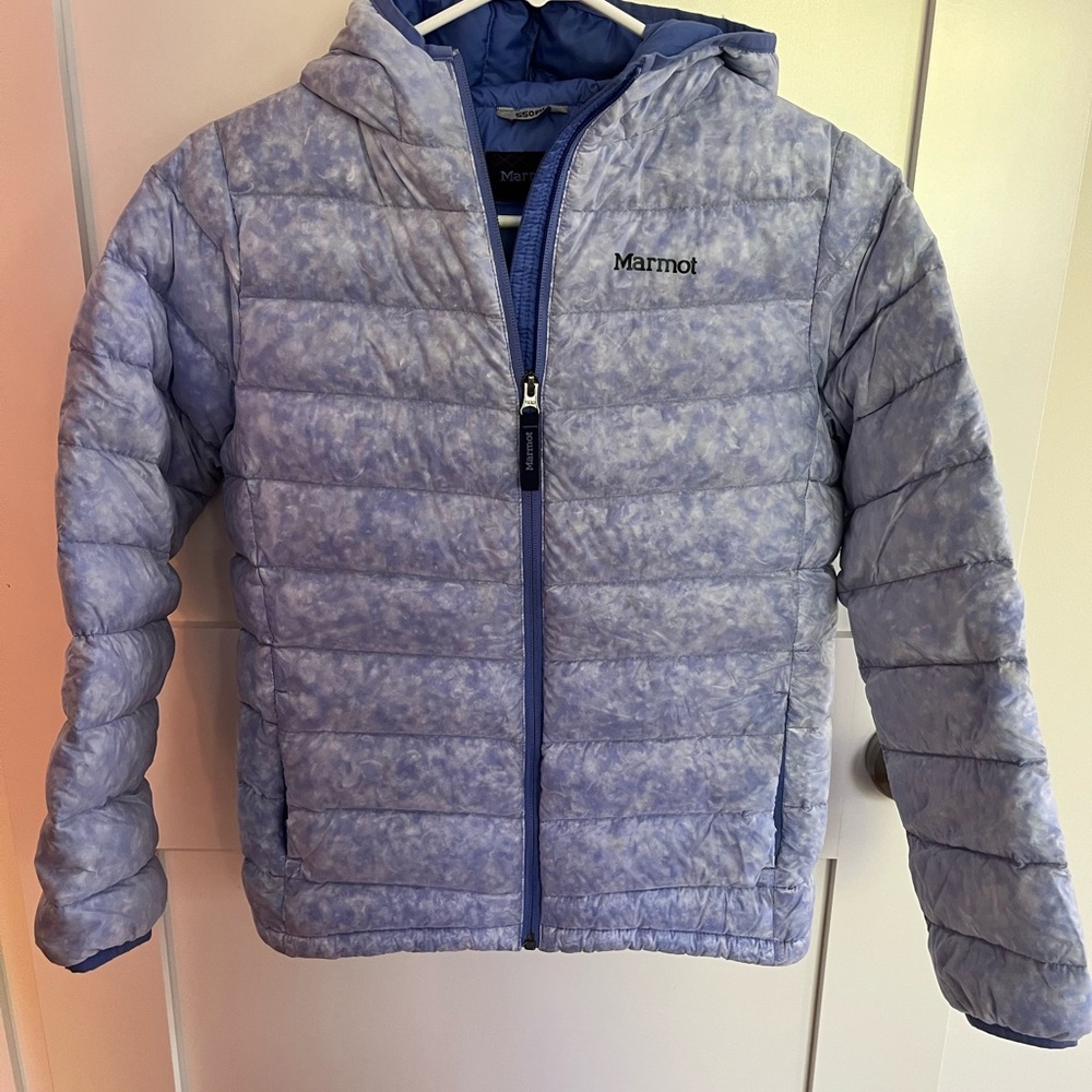 Marmot Kids Blue Puffer Jacket